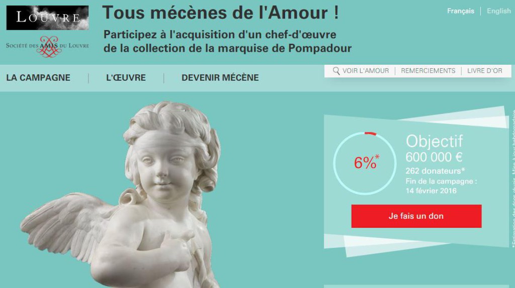 Crowdfunding del Museo del Louvre 